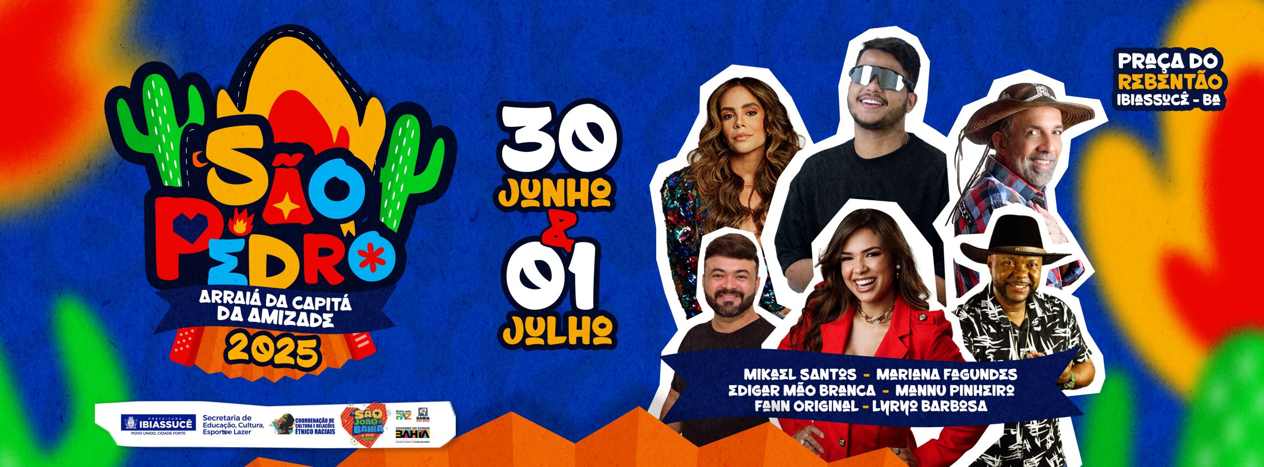 1º São Pedro de Ibiassucê: Vem aí uma festa histórica com tradição, cultura e grandes atrações